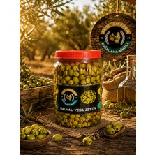 Antioch Farm El Yapımı Halhalı Kırma Yeşil Zeytin 2.5 kg