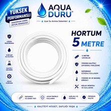 Aqua Duru Su Arıtma Cihazı Hortumu 6mm (1/4" Inç) 5 Metre Tüm Markalara Uyumludur
