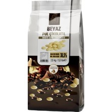Barlo Chocolate Barlo Premium Fildişi Pul Çikolata %34 2.5 kg