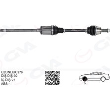 GVA Depomix Komple Aks Ön Sağ Bmw X5 E70 F15 X6 F16 E71 E72 973MM
