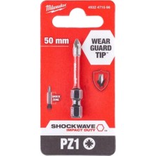 Milwaukee Bits Uç Pz1 50MM 3'lü Paket