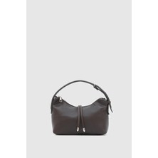 Shule Bags Lete El ve Çapraz Çanta Koyu Kahve