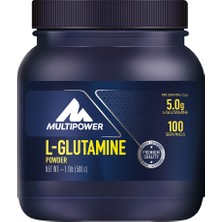 Multipower L-Glutamine 500 gr Toz Formda 100 Servis Amino Asit İçeriğiyle Üretilmiştir