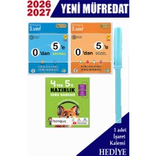 Tonguç Akademi  4 Ten 5 E Hazırlık Seti 2026 - 2027 + Hediyeli