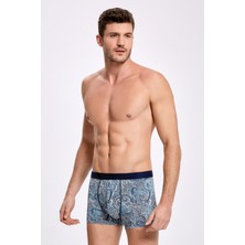 İlke Modal Şal Desenli Boxer 1604