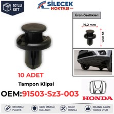 Silecek Noktası Honda Tampon Klipsi 10 Adet 91169793