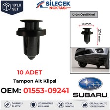 Silecek Noktası Subaru Tampon Klipsi 10 Adet 01553-09241