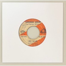 Sahbil Kamuran Akkor Laleler - Reyhan 45 Lik Plak (Orijinal 1969 Dönem Baskı)