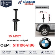Silecek Noktası Bmw Davlumbaz Klipsi 10 Adet 51111964186