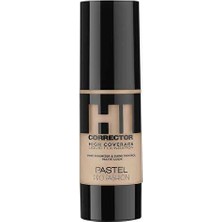 Pastel Hi-Cor 416 Renk Tonu Yüksek Kapatıcılıkta Fondöten Mat Görünüm ve Gözenek Sıkıştırma