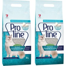 Proline Pro Line Topaklaşan Kedi Kumu 10 Lt Marsilya Sabun Kokulu İnce Taneli Ürün