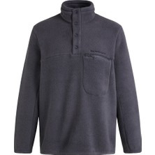 Peak Performance Snap T-neck Erkek Gri Fleece