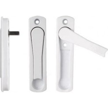 Efeli Yapı Pvc Sürme Kapı Gömme Kol Metal Beyaz