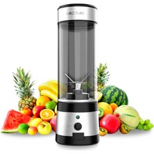 Cecotec WanderlustMix USB Şarjlı Taşınabilir Smoothie Blender 400 ml | Kablosuz, Titanyum Bıçak