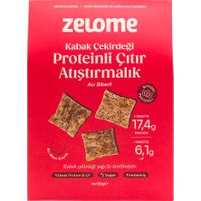Zelome Acı Biberli Proteinli Çıtır Atıştırmalık
