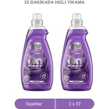 Mr.Oxy Mr. Oxy Fast Hızlı Yıkama Sıvı Çamaşır Deterjanı - Siyahlar Ikili