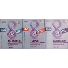 Marka Yayınları Lgs Fen Bilimleri, Türkçe, Matematik Konu Konu Çıkmış Sorular Son 8 Yıl