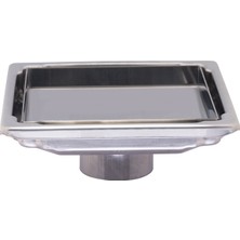 Villoren Villoren Hydro Seramikli 10X10 Alt 50 Çıkışlı Yer Sifonu/ Süzgeci