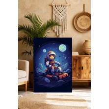 Mgi Design Galeri Kalitesinde Bebek Odası Tablosu Vintage Etkili Kanvas Tablo Ofis Duvar Tablosu