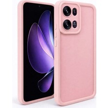 Fenza Oppo Reno 13 Pro Uyumlu Pmebe Renkli Mat Silikon Telefon Kılıfı