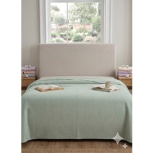 Faralya Life %100 Pamuk Kare Petek Dokulu Tek Kişilik Lüks Pike –160*220CM