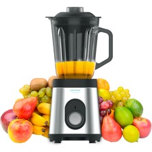Cecotec Power Black Titanium 1800MAX Inox Smoothie Blender 1000W | 1,5 L Cam Sürahi, 6 Bıçak