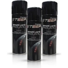 Steep Seramik Lastik & Tampon Parlatıcı Sprey 3 Adet 500ML