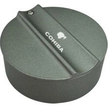 Premium Quality Cohiba Pq Gunmetal Metal Döner Başlıklı Tekli Puro Küllüğü
