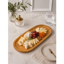 Rossev Bambu Latte Sunum Tabak 33 cm