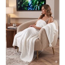 Doux Home Collection Balık Sırtı Tv Battaniyesi