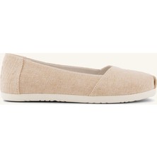 Kadın Babet 10023042 Toms Alpargata Ballet Tonal Sparkle Woven