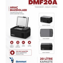  trakmobil demmon araç buzdolabı ( 220 volt adaptör dahil )