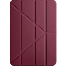 Armüz Huawei Matepad Pro 12.2 2025 Kalemlikli Mars Tablet Kılıfı - Mürdüm