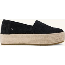 Valencia Kadın Espadril 10023045 1002304  Toms Valencıa  Floral Crochet