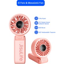 Jisulife Handheld Fan Life 7 El Fanı & Masaüstü Fan 5000 Mah
