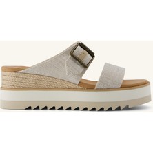 Kadın Terlik 10022538 Toms Diana Mule Buckle Wedge Sandal