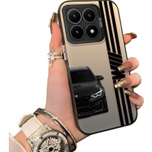 HONTINGA Xiaomi 15T 5g ile Uyumlu Kılıfı Silikon Kenar Sert Arka Düşüme Önleyici Basitlik Anti Düşme Kamera Korumali Bmw Desen Telefon Kılıfı Kadın ve Erkek Için Uygundur K1-0610