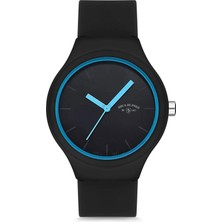 Aqua Di Polo 1987 Siyah Erkek Silikon Kol Saati
