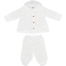 Tiffany Baby Müslin Newborn Pure Theme Hırka 2'li Takım 10135