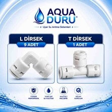 Aqua Duru Su Arıtma Filtresi Birleştirme Ekipmanı Ouick Sistem