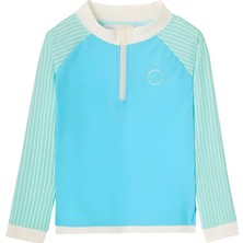 Kietla Uv Korumalı Uzun Kollu Tişört Mayo Blue Striped
