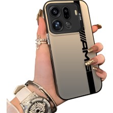 HONTINGA Oppo Find X9 Pro 5g ile Uyumlu Kılıfı Silikon Kenar Sert Arka Düşüme Önleyici Basitlik Anti Düşme Kamera Korumali Amg Desen Telefon Kılıfı Kadın ve Erkek Için Uygundur K1-0609