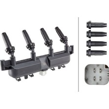 Hella Depomix Ateşleme Bobini P206 1.4 02 -P306 1.4 02-03 -P307 1.4 00 - P1007 1.4 05 -Partner 1.4 03 -