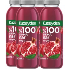 Kuzeyden %100 Sıkma Nar Suyu (4X250ML)
