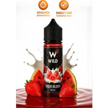 Wild Tigers Blood - Premium Likit Aroma 60ML - Karpuz, Çilek - Likit Tatlandırıcı