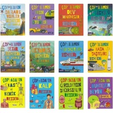 Teleskop Popüler Bilim - Çöp Adamın Serisi 12 Kitap