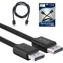 Bezos Inca IDPD-02TX 2 mt Dısplay Port To Dısplay Port 4K