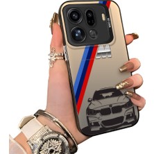 HONTINGA Oppo Find X9 Pro 5g ile Uyumlu Kılıfı Silikon Kenar Sert Arka Düşüme Önleyici Basitlik Anti Düşme Kamera Korumali Bmw Desen Telefon Kılıfı Kadın ve Erkek Için Uygundur K1-0725