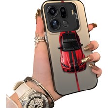 HONTINGA Oppo Find X9 Pro 5g ile Uyumlu Kılıfı Silikon Kenar Sert Arka Düşüme Önleyici Basitlik Anti Düşme Kamera Korumali Bmw Desen Telefon Kılıfı Kadın ve Erkek Için Uygundur K1-0717