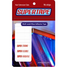 True Tape Super Hair Extension Tape - Bant Kaynak Bandı (4 cm x 0,8 cm) 96 Adet